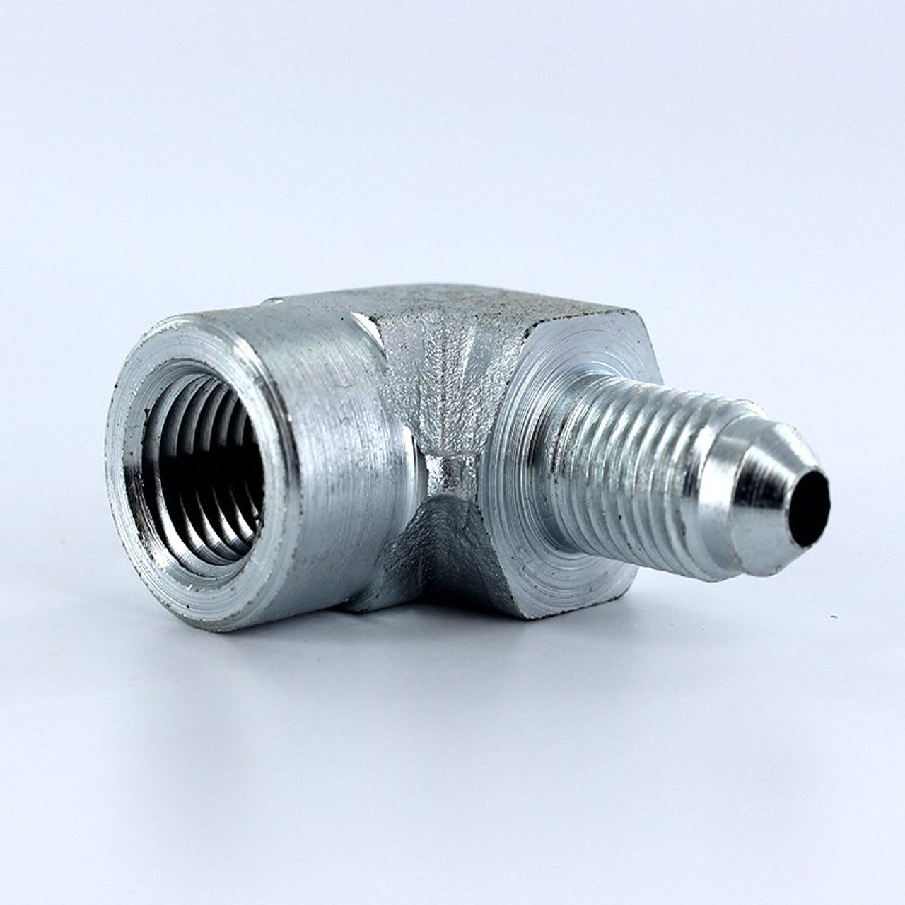 Parker 4-4 DTX-S Female Elbow 1/4 JIC X 1/4 NPT Female Steel| Next Day Fittings