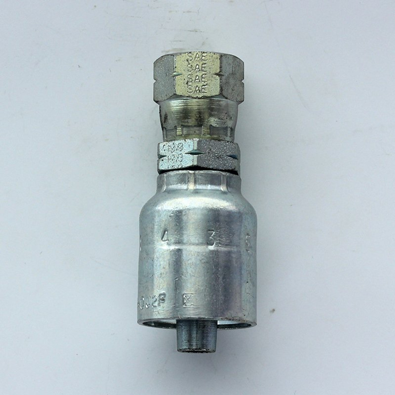 Parker 10843-6-6 Female SAE Swivel 3/8 SAE X 3/8 Hose Steel| Next Day Fittings