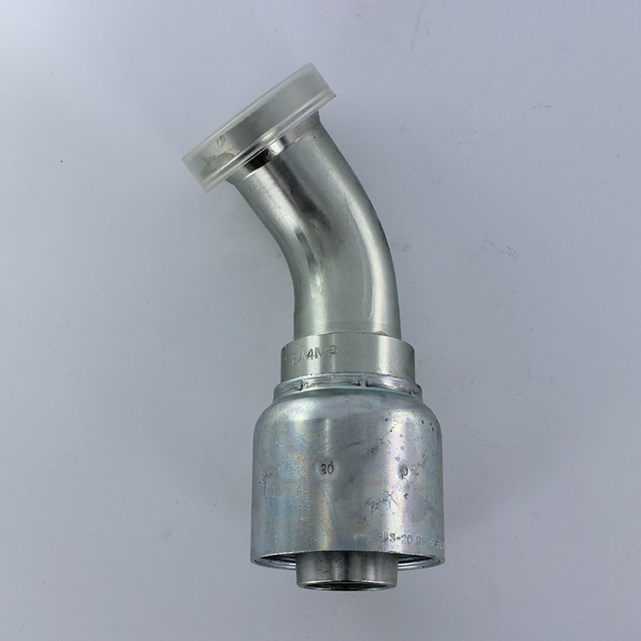 Parker 11743-20-20 1 1/4" SAE Code 61 Flange Head-45&deg; Elbow x 1 1/4" i.d. Hose Fitting| Next Day Fittings