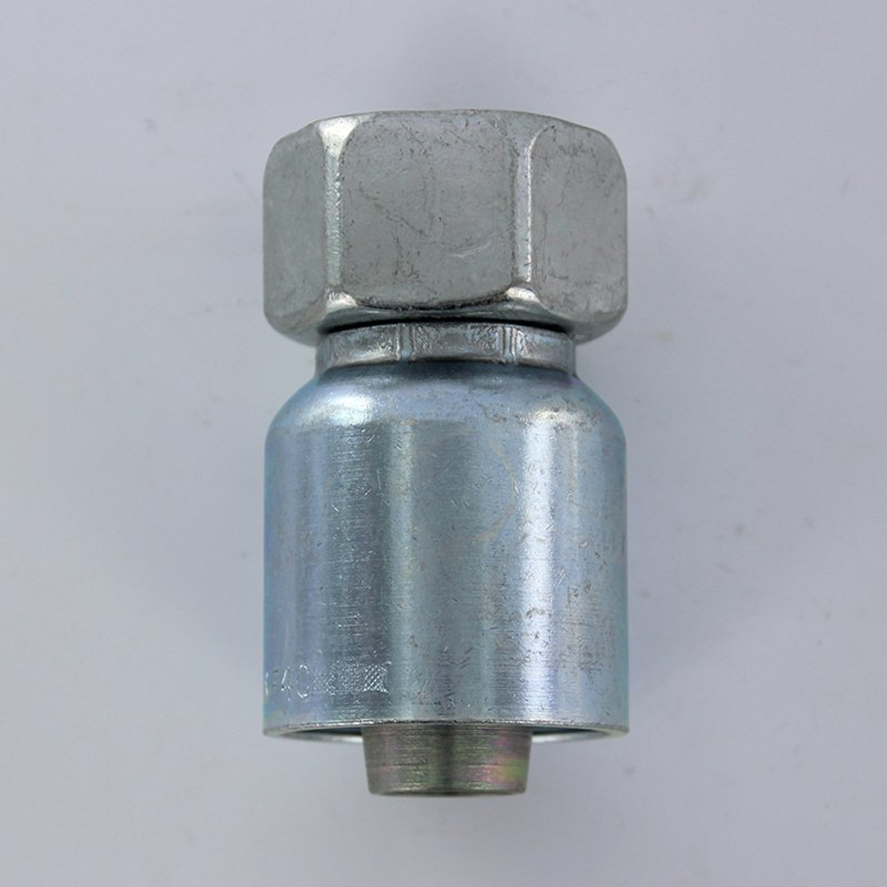 Parker 1C343-22-12 Female Metric L Swivel 22mm X 3/4 Hose Steel| Next Day Fittings