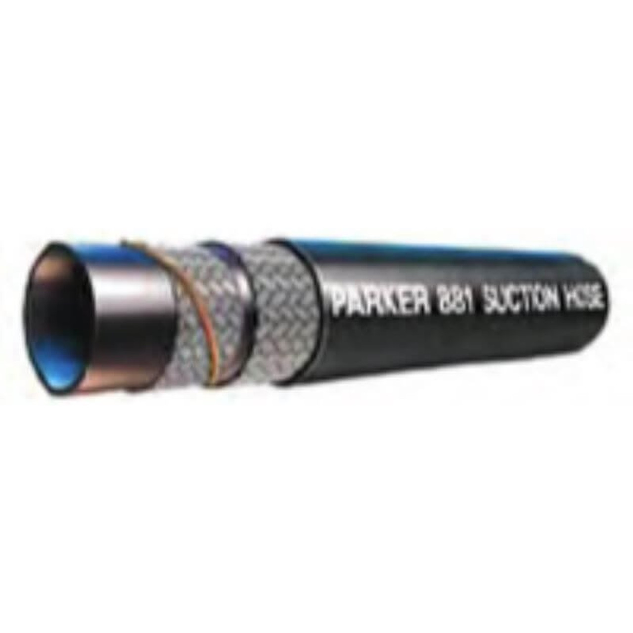 Parker 881-32 Suction Line Multi Fiber Braid/Single Wire Hose 2 ID| Next Day Fittings