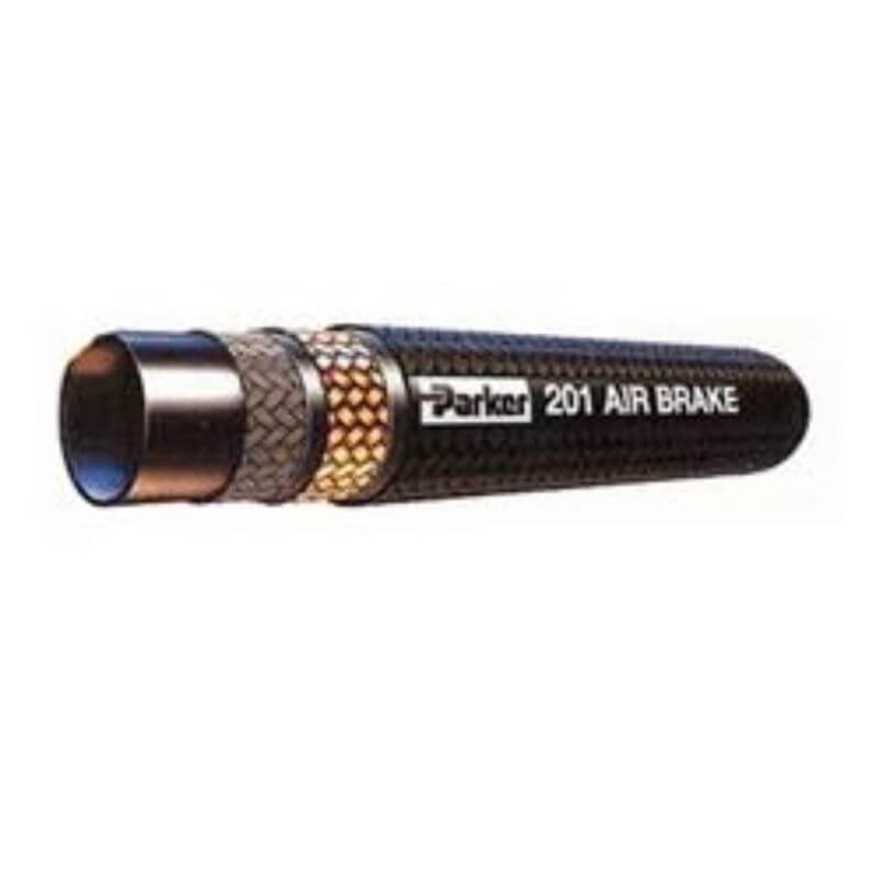 Parker 201-16-RL Fiber/Steel Braid Air Brake Hose 7/8 ID Braided Cover| Next Day Fittings