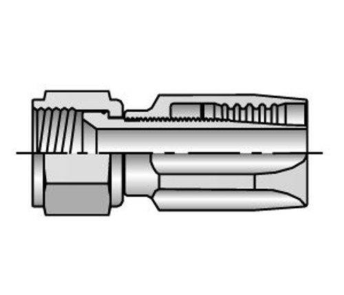 Parker 20622-4-4B Reusable Hose Fitting