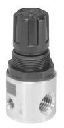 Parker FRL R344-02A 4-Port Pneumatic Regulator 1/4 Inch