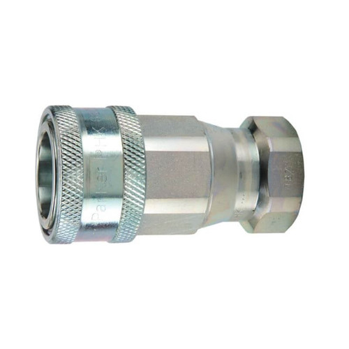 Parker 6608-8-10 Valved Hyd Quick Connect Coupler 3/4-16 ORB Female
