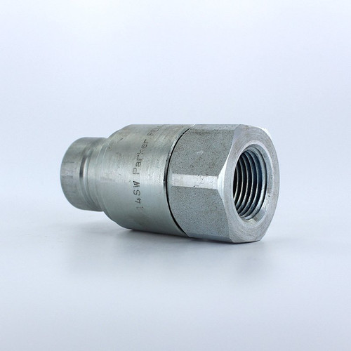 Parker FEM-502-8FP Non-Spill Hydraulic Quick Connect Nipple 1/2 NPSF