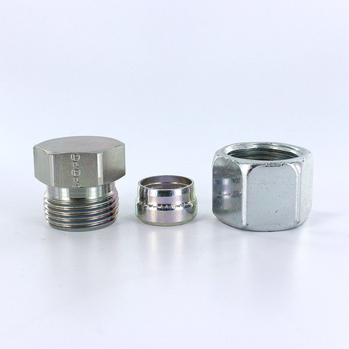 Parker ROV20SCF EO Bite Type Metric Tube Plug 20mm Tube End Steel| Next Day Fittings