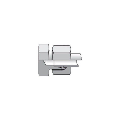 Parker ROV25SCF EO Bite Type Metric Tube Plug 25mm Tube End Steel| Next Day Fittings