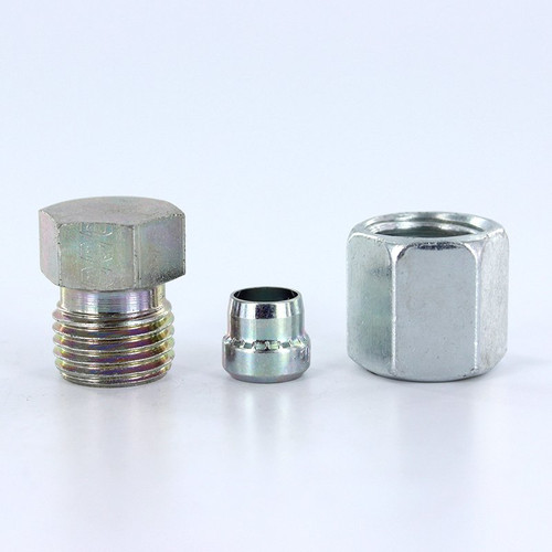 Parker ROV08SCF EO Bite Type Metric Tube Plug 8mm Tube End Steel| Next Day Fittings