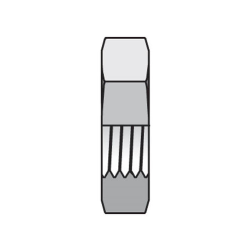 Parker 6 WLNL-S Seal-Lok Bulkhead Locknut 3/8 Tube Steel| Next Day Fittings