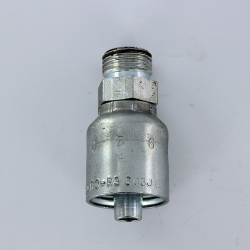 Parker 1J043-6-6 Adapter Male 3/8 Seal-Lok (w/O-Ring) X 3/8 Hose Steel| Next Day Fittings