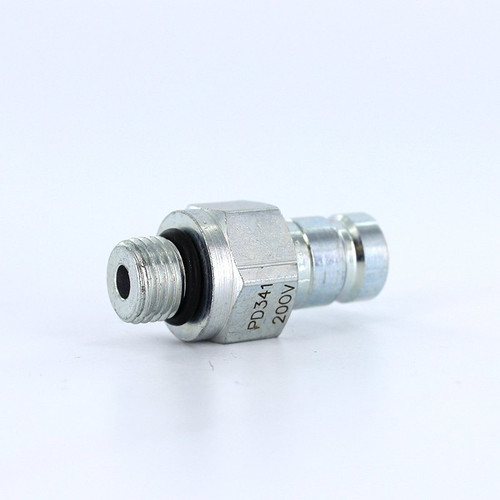 Parker PD341 Diagnostic Quick Connect Nipple 7/16-20 ORB Male