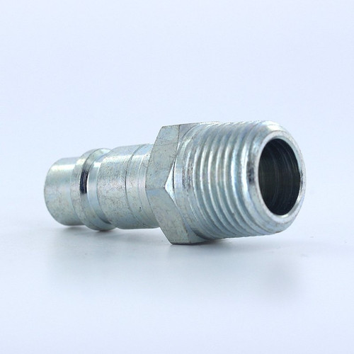 Parker H2F Non-valved Pneumatic Quick Connect Nipple 1/2 NPT Male