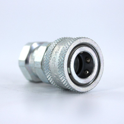 Parker 6601-4-4 Valved Hydraulic Quick Connect Coupler 1/4 NPT Female
