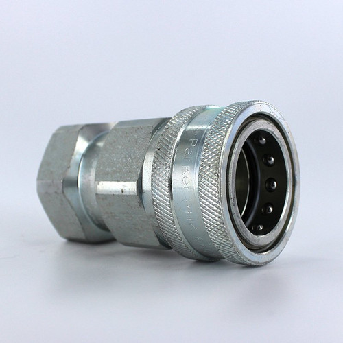 Parker 6601-12-12 Valved Hyd Quick Connect Coupler 3/4 NPT Female