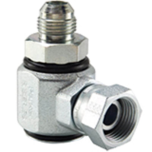 Parker S2503-8-8 Swivel Elbow 1/2 SAE O-Ring Male X 1/2 JIC Male Steel