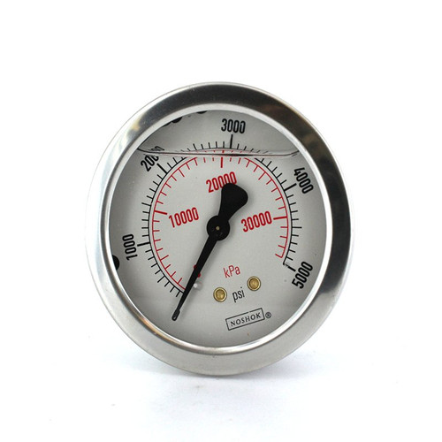 25-911-5000-PSI/KPA NOSHOK, Inc. Pressure Gauges