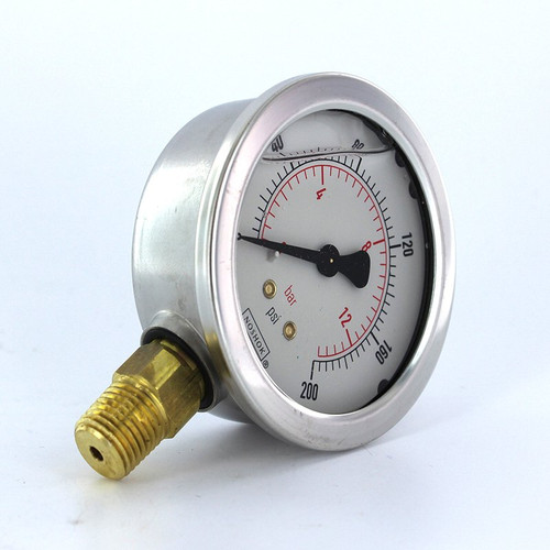 25-901-200-PSI/BAR NOSHOK, Inc. Diagnostic Gauges