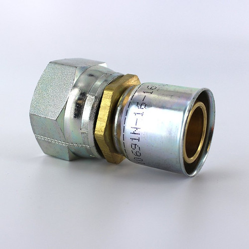 Parker 10691N-16-16 Female Swivel 1 JIC X 1 Hose Brass/Steel| Next Day Fittings