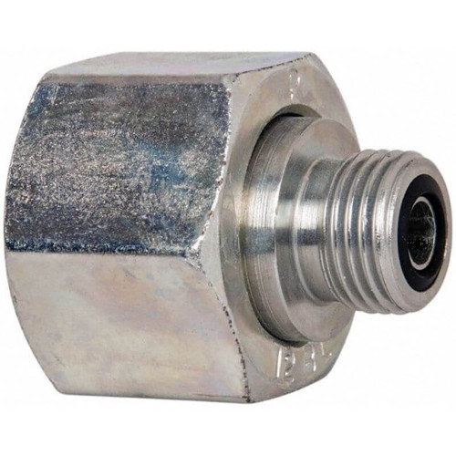 Parker 8-6 TRLON-S Seal-Lok Tube End Reducer 1/2 (with Nut) X 3/8 Steel| Next Day Fittings