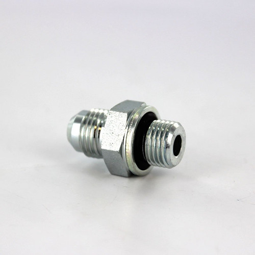 Parker 6F4OMXS Male Straight Adapter 3/8 JIC X G1/4 BSPP Steel| Next Day Fittings
