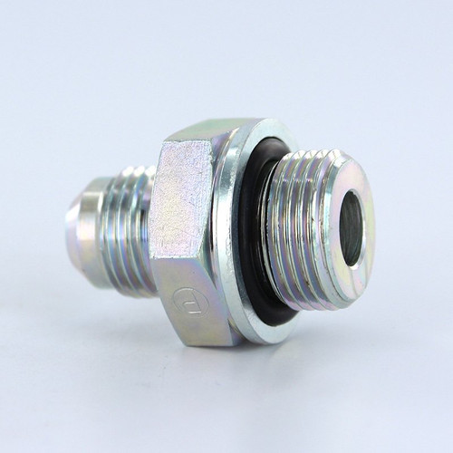 Parker 6-6F4OMXS Male Straight Adapter 3/8 JIC X G3/8 BSPP Steel| Next Day Fittings