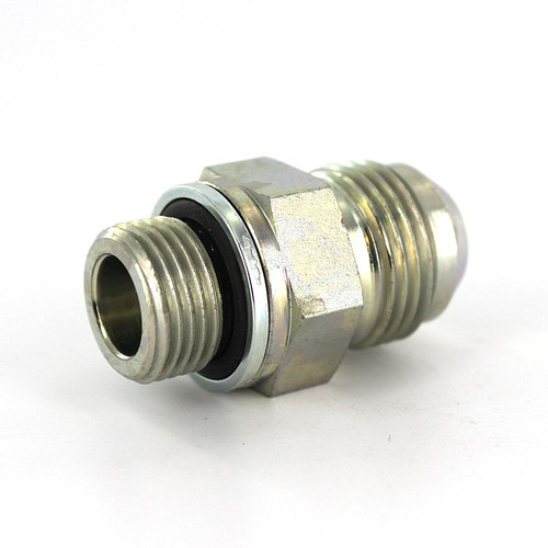 Parker 8M18F8OMXS Male Straight Adapter 1/2 JIC X M18 Metric Steel