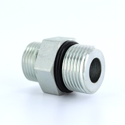 Parker 6-8 F5OLO-S Seal-Lok Male Adapter 3/8 ORFS X Size 8 SAE Steel| Next Day Fittings