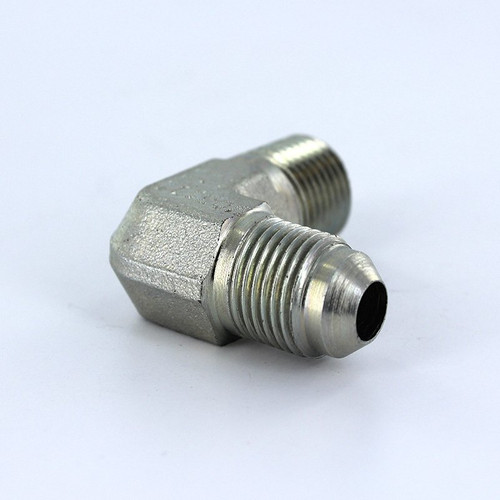 Parker 5-4 CTX-S # 5 Male JIC by 1/4 Male NPT - 90 Degree Elbow | Next Day Fittings