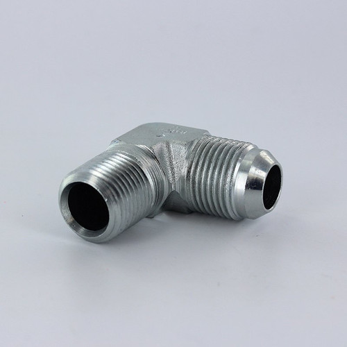 Parker 8-8 CTX-S Male Adapter Elbow 1/2 JIC X 1/2 NPT Male Steel| Next Day Fittings