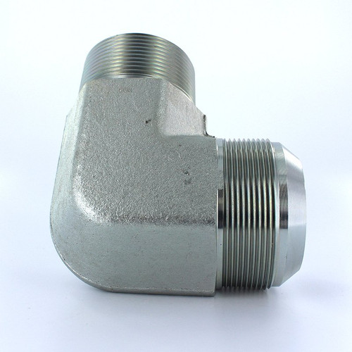 Parker 32 CTX-S Male Adapter Elbow 2 JIC X 2 NPT Steel| Next Day Fittings