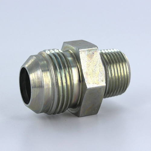 Parker 10-6 FTX-S Male Adapter 5/8 JIC X 3/8 NPT Male Steel| Next Day Fittings