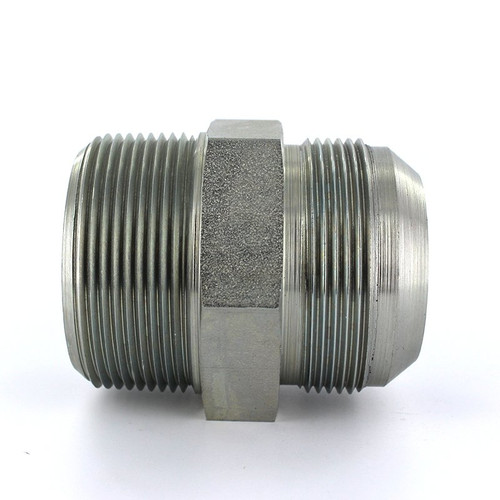Parker 24 FTX-S Male Adapter 1-1/2 JIC X 1-1/2 NPT Male Steel| Next Day Fittings