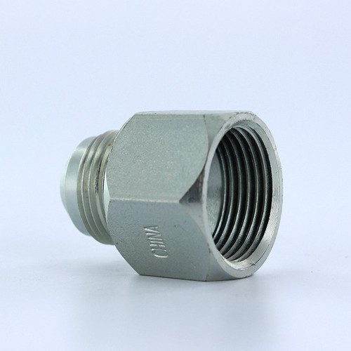 Parker 10-8 TRTXN-S JIC Reducer w Nut 5/8 JIC Female X 1/2 JIC Steel| Next Day Fittings