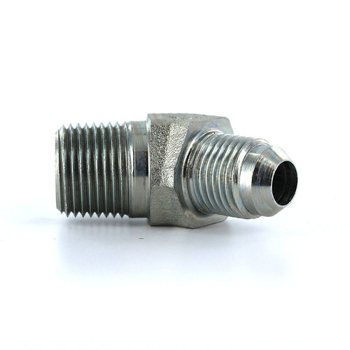 Parker 6-6 VTX-S Male 45 Deg Elbow 3/8 JIC X 3/8 NPT Male Steel| Next Day Fittings