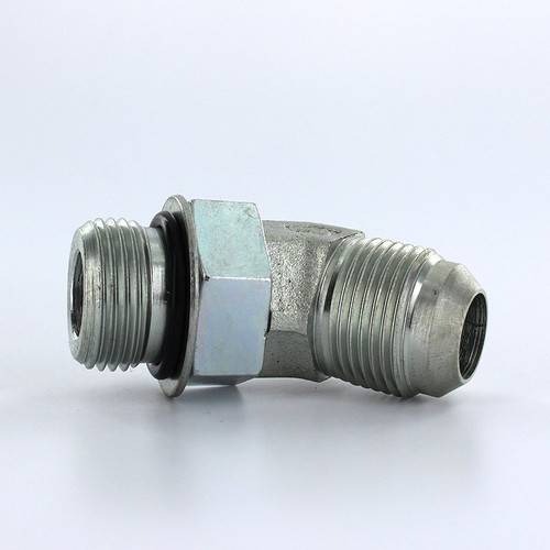 Parker 10 V5OX-S JIC 45 Deg Elbow 5/8 X Size 10 SAE Male Steel| Next Day Fittings