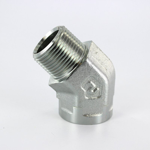 Parker 1 CD45-S Street 45 Deg Elbow 1 Female X 1 Male NPT | Next Day Fittings