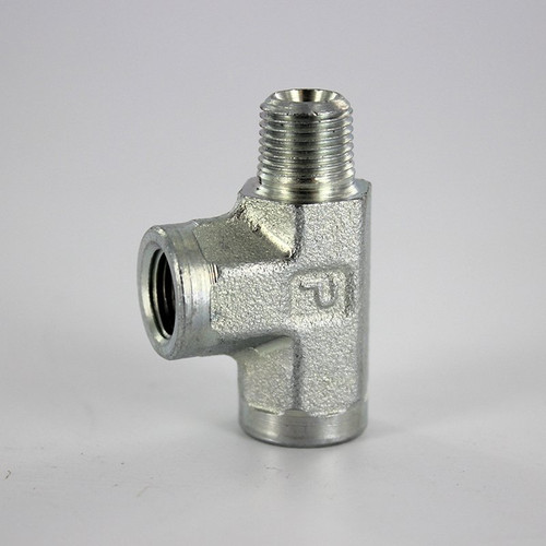 Parker 1/8 MRO-S Male Run Tee 1/8 Female X 1/8 Male X 1/8 Female Steel| Next Day Fittings