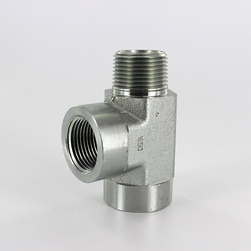 Parker 3/4 MRO-S Male Run Tee 3/4 Female X 3/4 Male X 3/4 Female Steel| Next Day Fittings