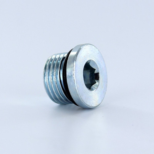 Parker 6 HP5ON-S SAE Hollow Hex Head Pipe Plug 9/16-18 ORB Male Steel| Next Day Fittings