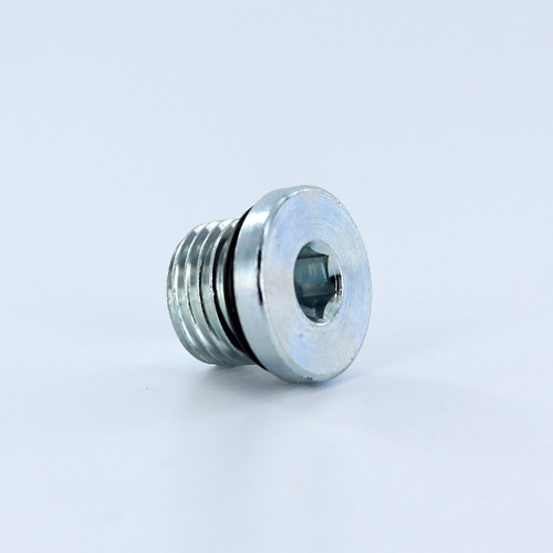 Parker 4 HP5ON-S SAE Hollow Hex Head Pipe Plug 7/16-20 ORB Male Steel| Next Day Fittings