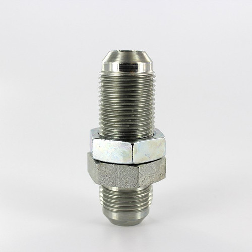 Parker 10 WTX-WLN-S # 10 Male JIC by # 10 Male JIC Bulkhead (Includes Locknut) - Straight | Next Day Fittings