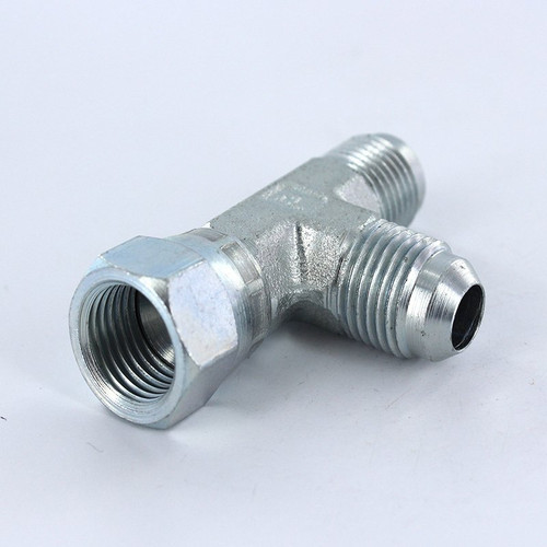 Parker 6 R6X-S Swivel Nut Run Tee 3/8 JIC X 3/8 Swivel X 3/8 JIC Steel| Next Day Fittings