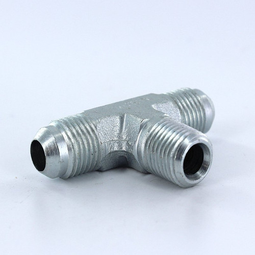 Parker 6 STX-S JIC Male Branch Tee 3/8 JIC X 1/4 NPT Male Steel| Next Day Fittings