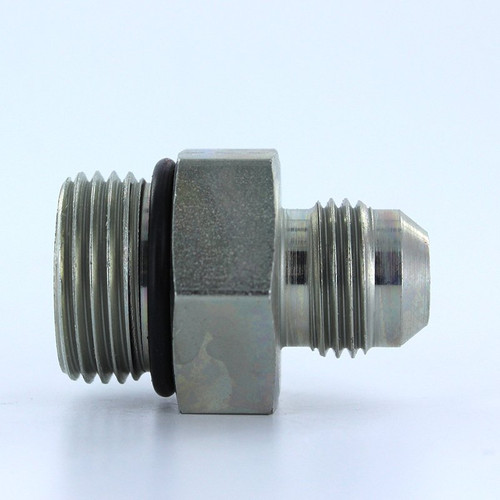 Parker 6-8 F5OX-S JIC to SAE Adapter 3/8 JIC X Size 8 SAE Steel| Next Day Fittings