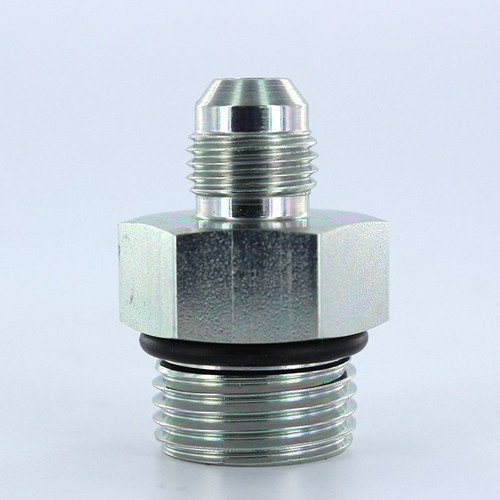 Parker 6-10 F5OX-S JIC to SAE Adapter 3/8 JIC X Size 10 SAE Steel| Next Day Fittings