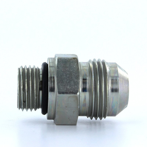 Parker 8-6 F5OX-S JIC to SAE Adapter 1/2 JIC X Size 6 SAE Steel| Next Day Fittings