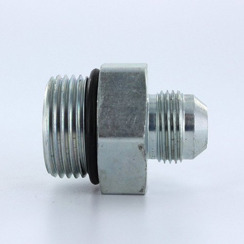 Parker 8-12 F5OX-S JIC to SAE Adapter 1/2 JIC X Size 12 SAE Steel| Next Day Fittings