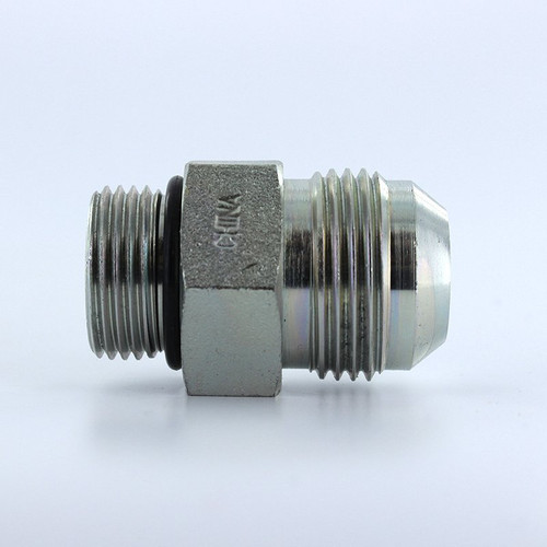 Parker 12-10 F5OX-S JIC to SAE Adapter 3/4 JIC X Size 10 SAE Steel| Next Day Fittings