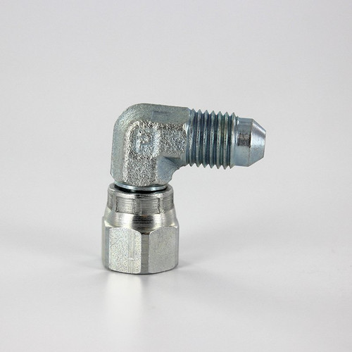 Parker 4 C6X-S JIC Swivel Elbow 1/4 JIC Female X 1/4 JIC Male Steel| Next Day Fittings